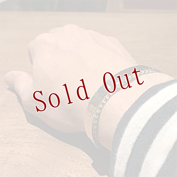 画像4: ナバホ族 Sunshine Reeves 2面スタンプ バングル (4)