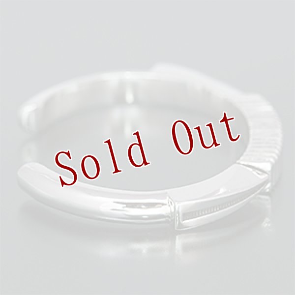 画像2: ナバホ族 Clendon Pete #1スクエアワイヤー バングル (2)