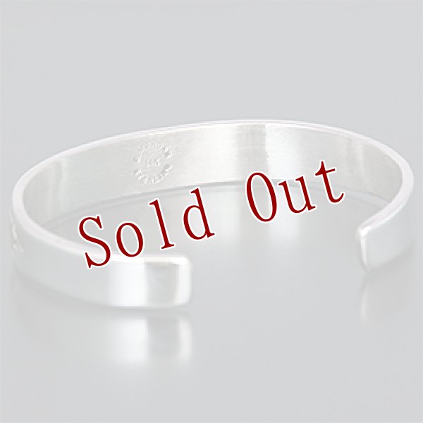 画像3: 【RIVER MAIL企画】ナバホ族 Bruce Morgan 3/8” 14K 4ダイヤ+アロー バングル (3)