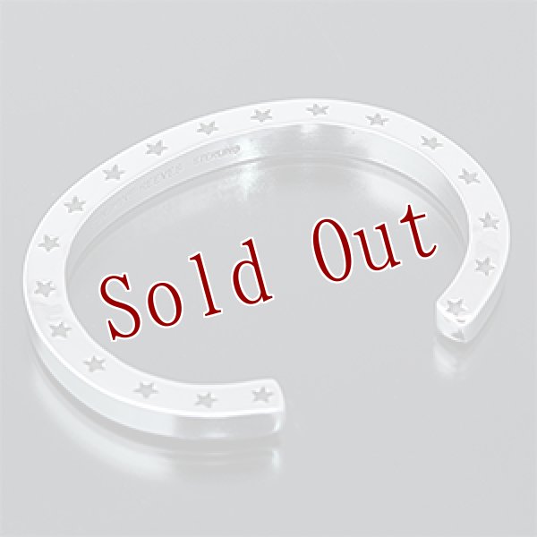 画像3: ナバホ族 Sunshine Reeves #3SQ スター/プレーン バングル (3)