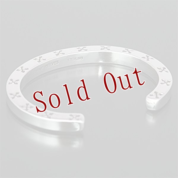 画像3: ナバホ族 Sunshine Reeves #3SQ Wアロー/プレーン バングル (3)