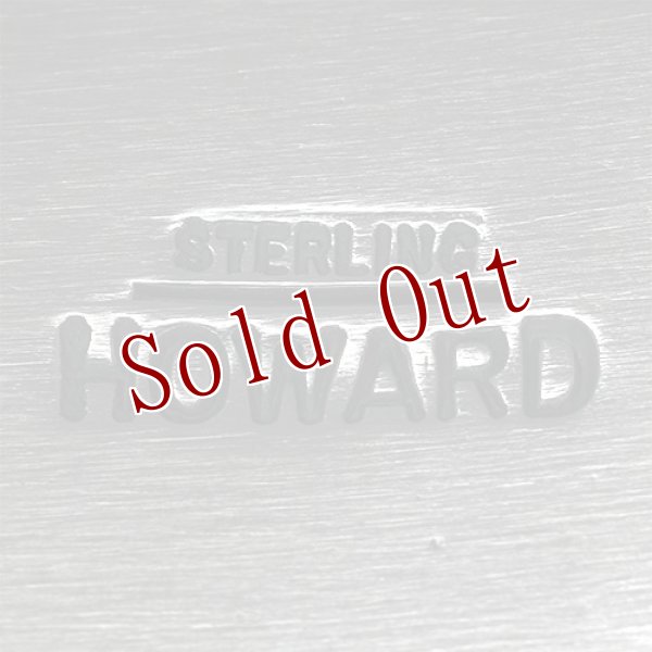 画像7: ナバホ族 Howard Nelson 3/4” 14K サンバースト バングル (7)