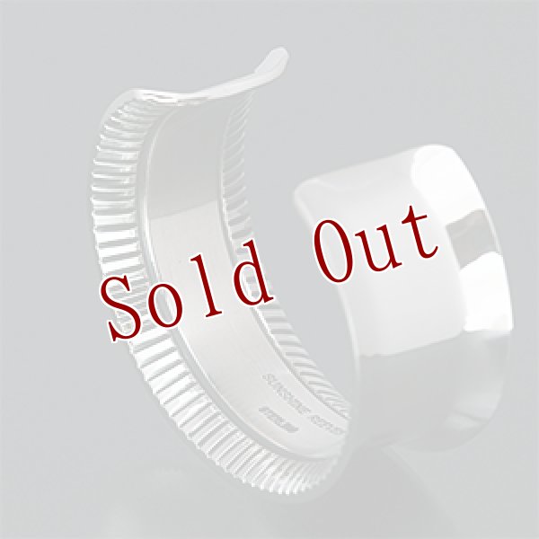 画像3: ナバホ族 Sunshine Reeves 1” プレーン/スタンプ カーブ バングル レディース M (3)