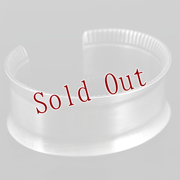 画像4: ナバホ族 Sunshine Reeves 1” プレーン/チゼル カーブ バングル マット仕上げ (4)