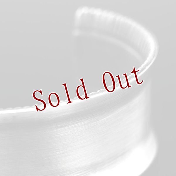 画像6: ナバホ族 Sunshine Reeves 1” プレーン/チゼル カーブ バングル マット仕上げ (6)