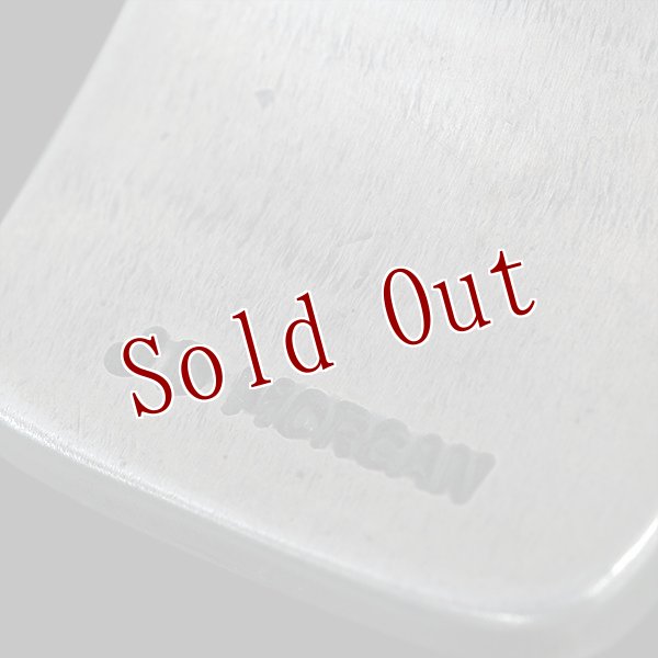 画像9: ナバホ族 Jacob D. Morgan 3/4” Bi-curve Repousse バングル (9)