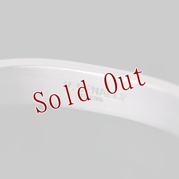 画像8: ナバホ族 Veronica Benally マルチカラー(アイボリー) インレイ バングル "5 3/4" (8)