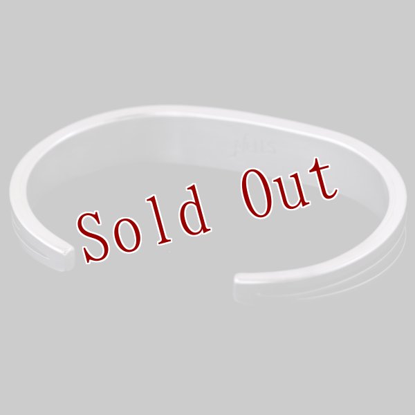 画像6: ナバホ族 Albert Nells マルチカラー インレイ バングル (6)