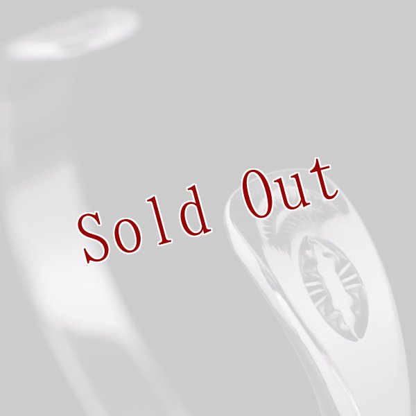 画像6: ナバホ族 Lyle Secatero #0ハーフラウンド ライトニング バングル (6)