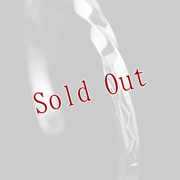 画像3: ナバホ族 Lyle Secatero #6スクエア ツイスト ライトニング バングル (3)