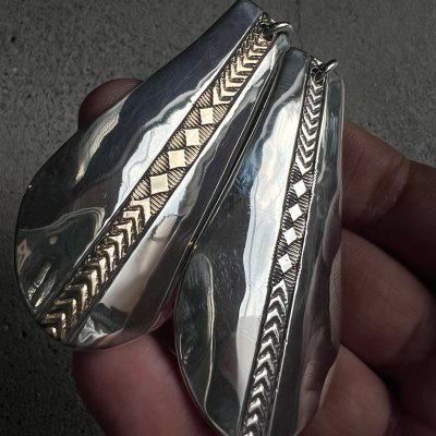 画像1: 【3社共同企画】ナバホ族 Bruce Morgan SS 4ダイヤ+アロー シューホーン