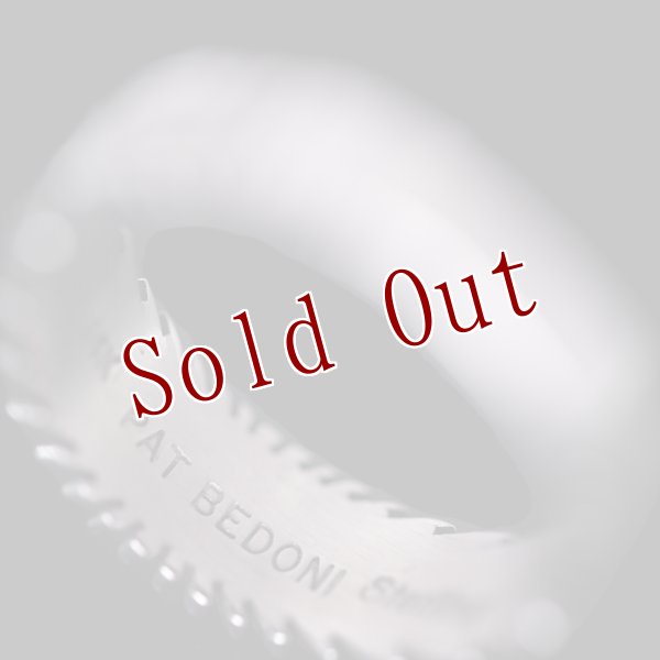 画像6: ナバホ族 Pat Bedonie 1/4” 14K サンバースト リング (6)