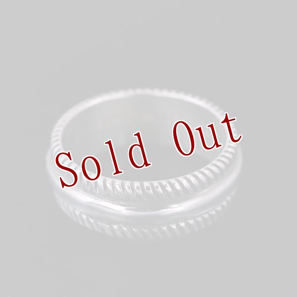 画像4: ナバホ族 Pat Bedonie 1/4" SS チゼル リング (4)