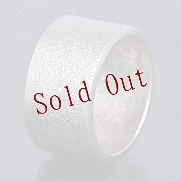 画像2: ナバホ族 Darryl Dean Begay プレーン 1/2 リング 21号 (2)