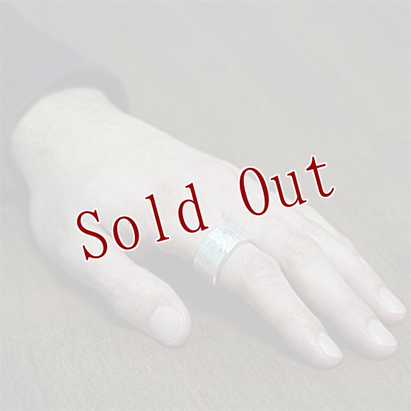 画像4: ナバホ族 Darryl Dean Begay プレーン 1/2 リング 21号 (4)