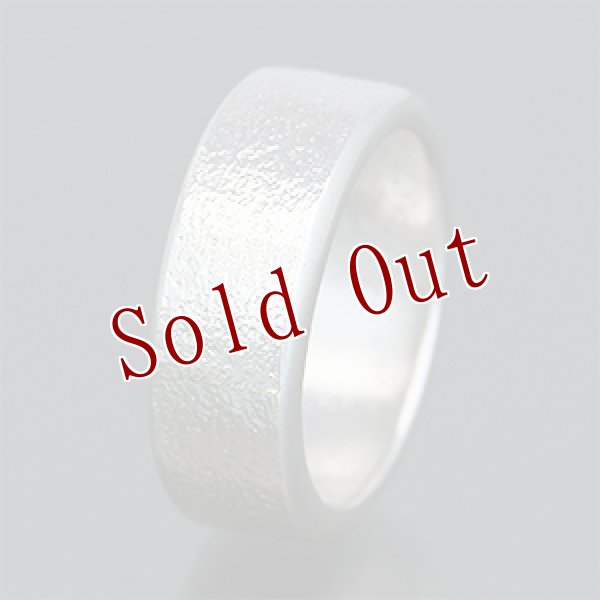 画像2: ナバホ族 Darryl Dean Begay プレーン 1/4  リング 7号 (2)