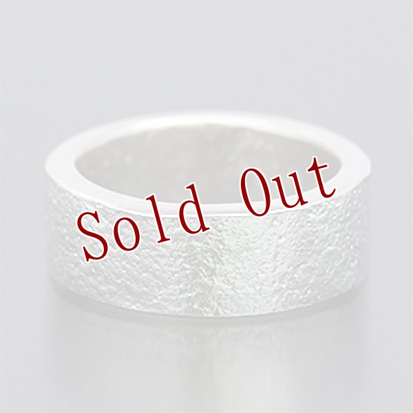 画像3: ナバホ族 Darryl Dean Begay プレーン 1/4  リング 7号 (3)