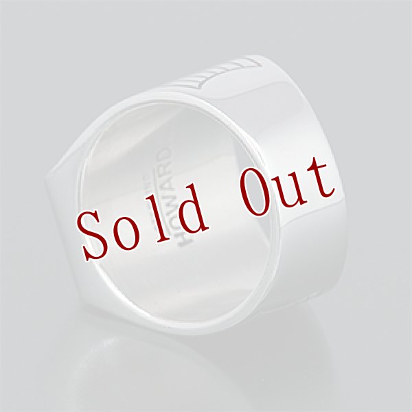 画像3: ナバホ族 Howard Nelson 14K サンバースト ボックス リング 22号 (3)