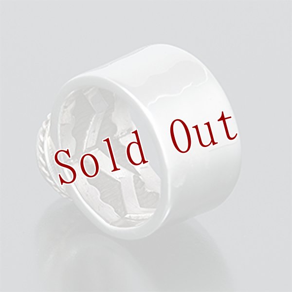 画像3: ナバホ族 Sunshine Reeves モレンシ バックスタンプ リング 6号 (3)