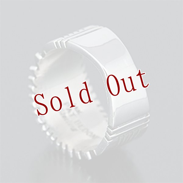 画像3: ナバホ族 Pat Bedonie 1/2” 14K スターバースト  リング 21号 (3)