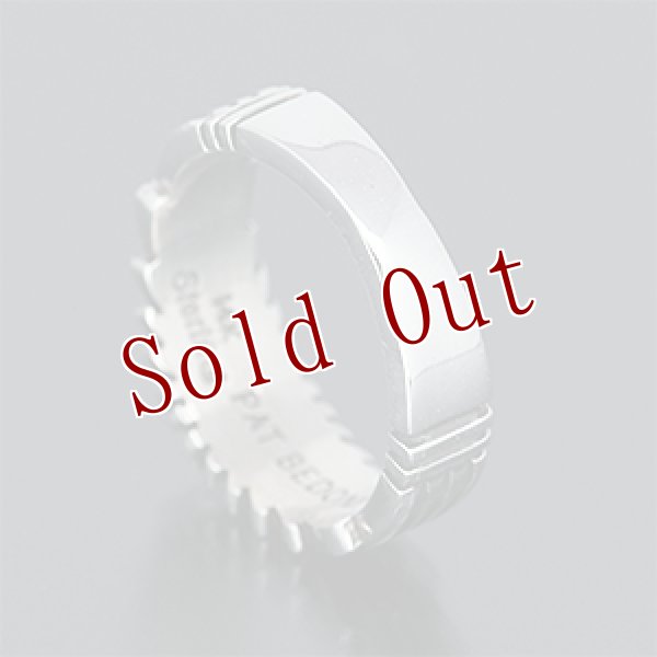 画像3: ナバホ族 Pat Bedonie 1/4” 14K スターバースト  リング 10.5号 (3)