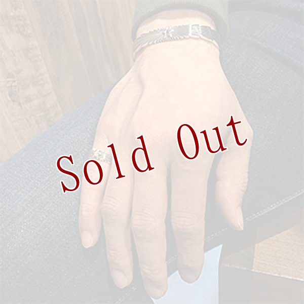 画像4: ナバホ族 Pat Bedonie 1/4” 14K スターバースト  リング 10.5号 (4)