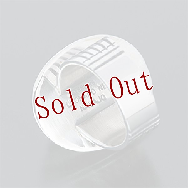 画像3: ナバホ族 Leonard Nez ナンバーエイト シャドーボックス リング 15号 (3)