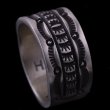 画像4: ナバホ族 Herman Smith 3/8" クラシックスタイル リング 18号 (4)