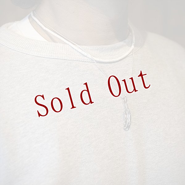 画像4: 【再入荷】ナバホ族 Harvey Mace 12KGF イーグルフェザー ペンダント XS/左 チェーン付き (4)