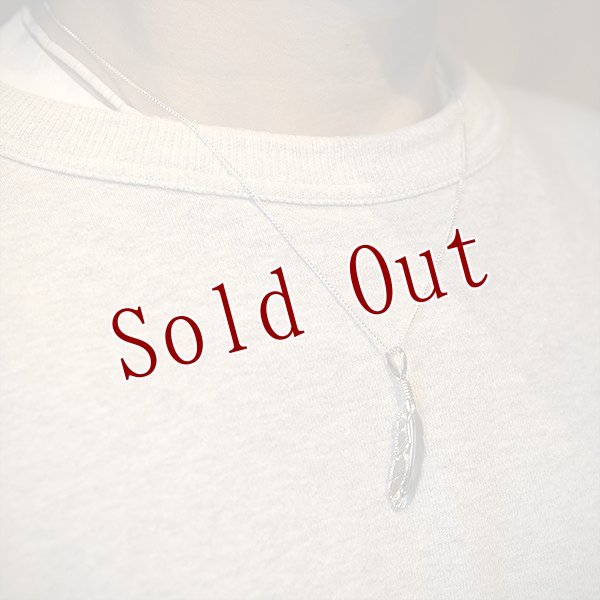 画像4: 【再入荷】ナバホ族 Harvey Mace 12KGF イーグルフェザー ペンダント S/左 チェーン付き (4)