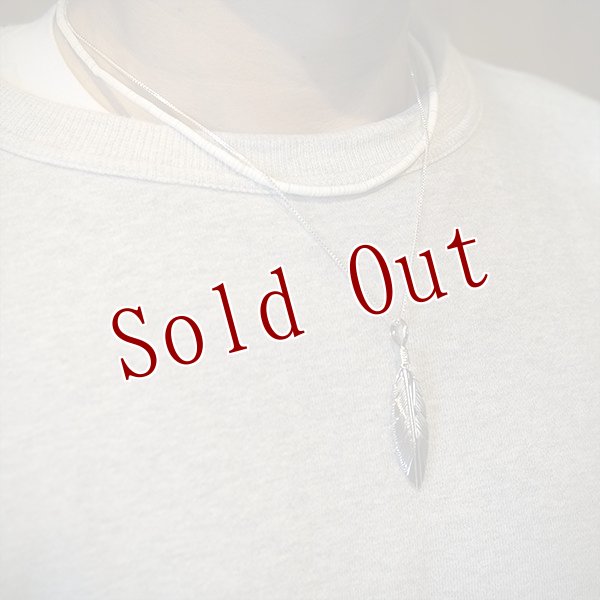 画像4: 【再入荷】ナバホ族 Harvey Mace 12KGF イーグルフェザー ペンダント M/ストレート チェーン付き (4)