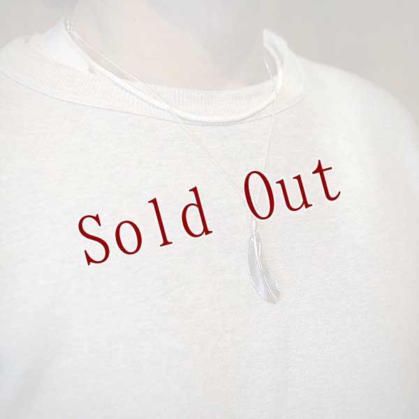 画像4: 【再入荷】ナバホ族 Harvey Mace 12KGF イーグルフェザー ペンダント M/右 チェーン付き (4)