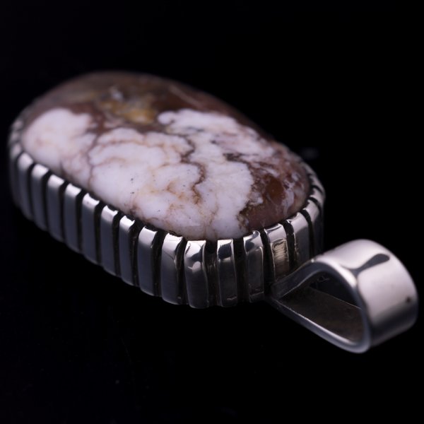 画像4: 【RM Jewelry】ワイルドホース シルバー ハンドメイド ペンダント (4)