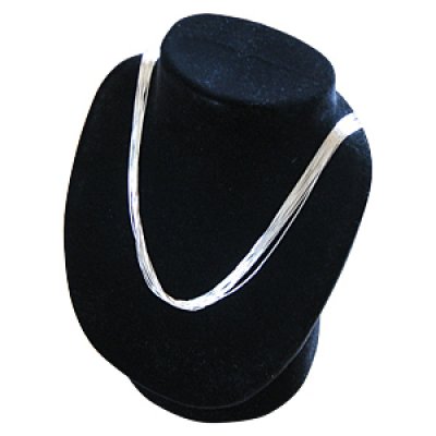 画像3: ナバホ 10連 シルバー ネックレス