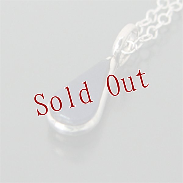 画像1: ナバホ族 ラピスラズリ ティアドロップ ネックレス (1)