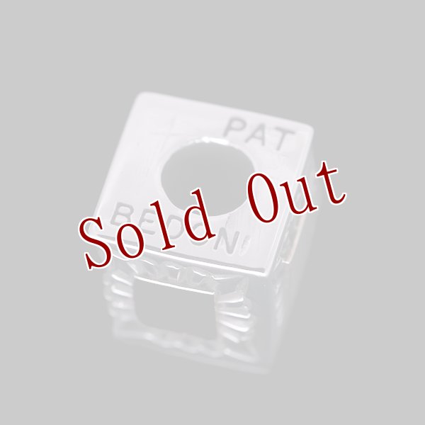 画像3: ナバホ族 Pat Bedonie 14K 4面サンバースト キューブ ペンダント チェーン付き (3)