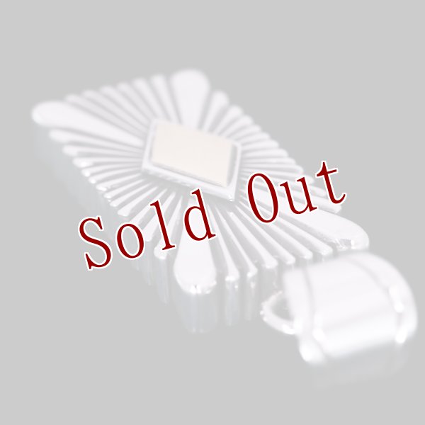 画像4: ナバホ族 Pat Bedonie #1FL 14K サンバースト ペンダント (4)