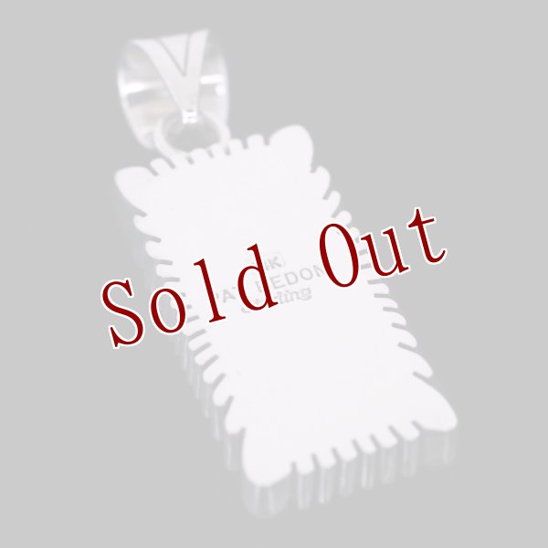 画像2: ナバホ族 Pat Bedonie #1FL 14K サンバースト ペンダント (2)