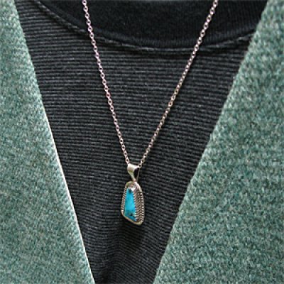 画像3: ナバホ族 Garrison Boyd スリーピングビューティー ネックレス