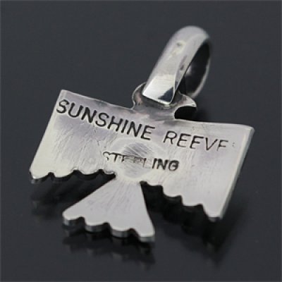 画像2: ナバホ族 Sunshine Reeves サンダーバード ペンダント