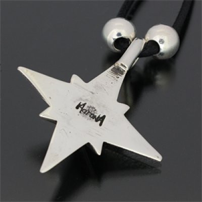 画像2: ナバホ族 Aaron Anderson 4スター ペンダント