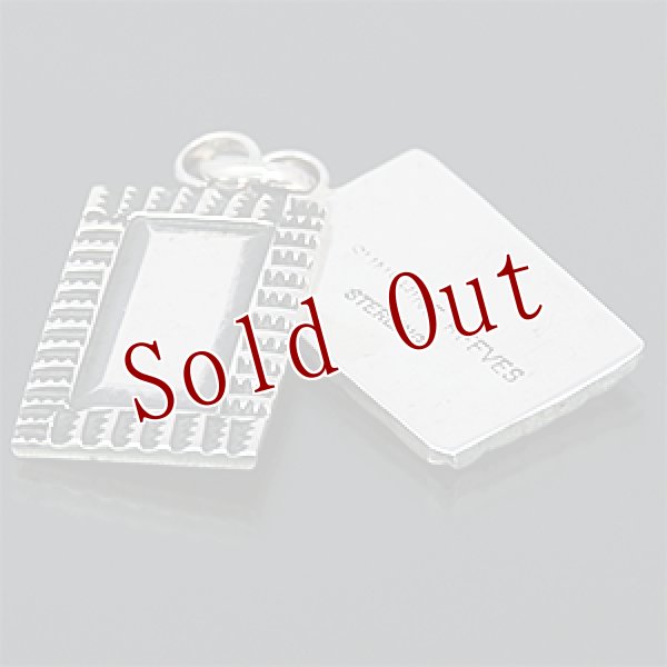 画像2: ナバホ族 Sunshine Reeves スクエア ダブル ペンダント (2)