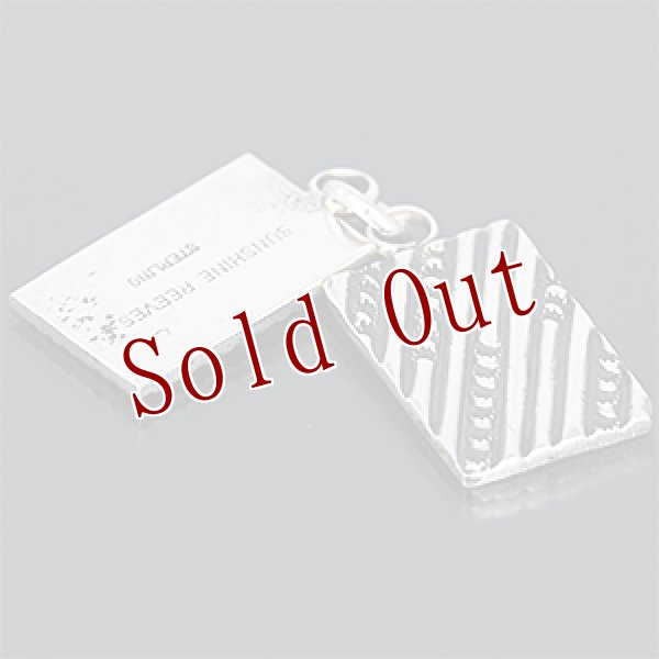 画像3: ナバホ族 Sunshine Reeves スクエア ダブル ペンダント (3)