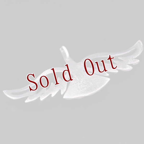 画像2: ナバホ族 Aaron Anderson イーグル トゥファーキャスト ペンダント (2)