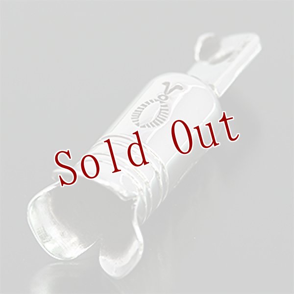 画像2: ナバホ族 Clendon Pete スカッシュブロッサム ペンダント (2)