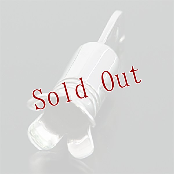 画像2: ナバホ族 Clendon Pete スカッシュブロッサム ペンダント (2)