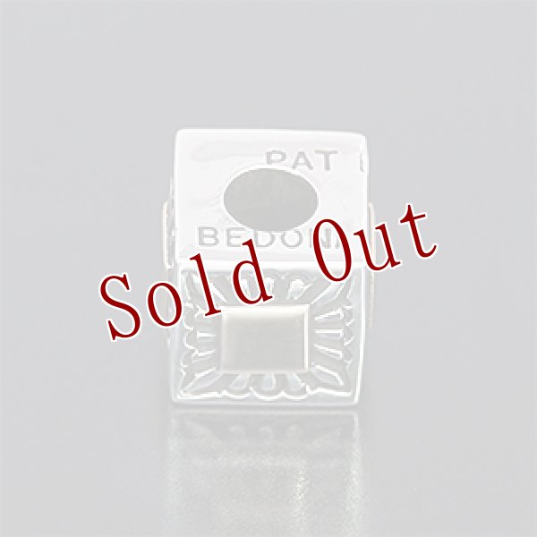 画像3: ナバホ族 Pat Bedonie 4面14K サンバースト  キューブ ペンダント (3)