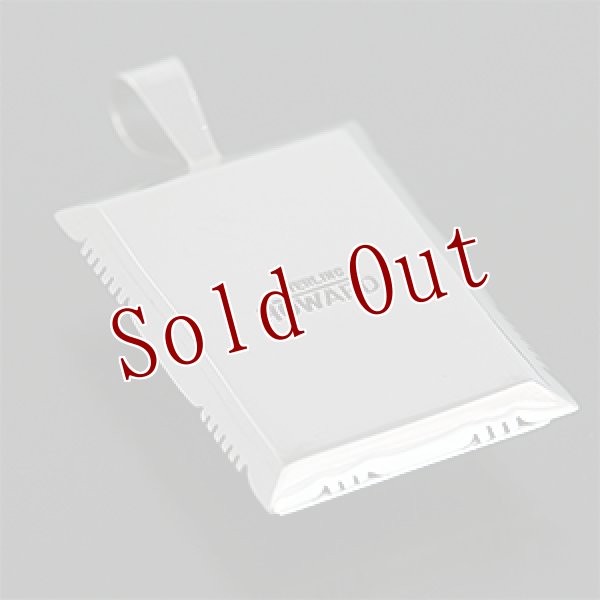 画像3: ナバホ族 Howard Nelson 14K サンバースト スクエア ボックス ペンダント (3)