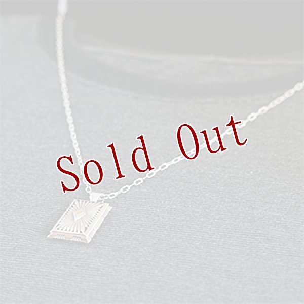 画像4: ナバホ族 Howard Nelson 14K サンバースト スクエア ボックス ペンダント (4)