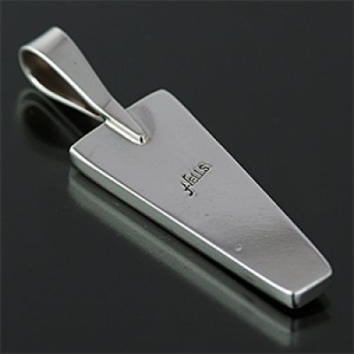 画像2: ナバホ族 Albert Nells マルチカラー インレイ ペンダント